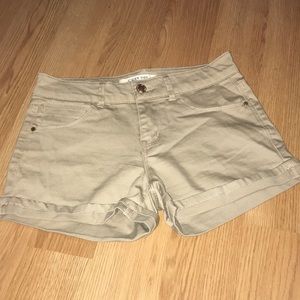 Never worn khaki shorts